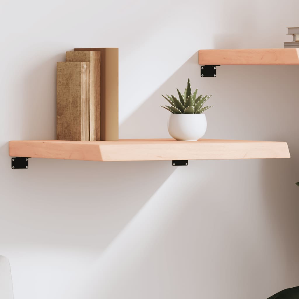 Etagère murale 60x60x(2-6) cm bois de chêne massif non traité