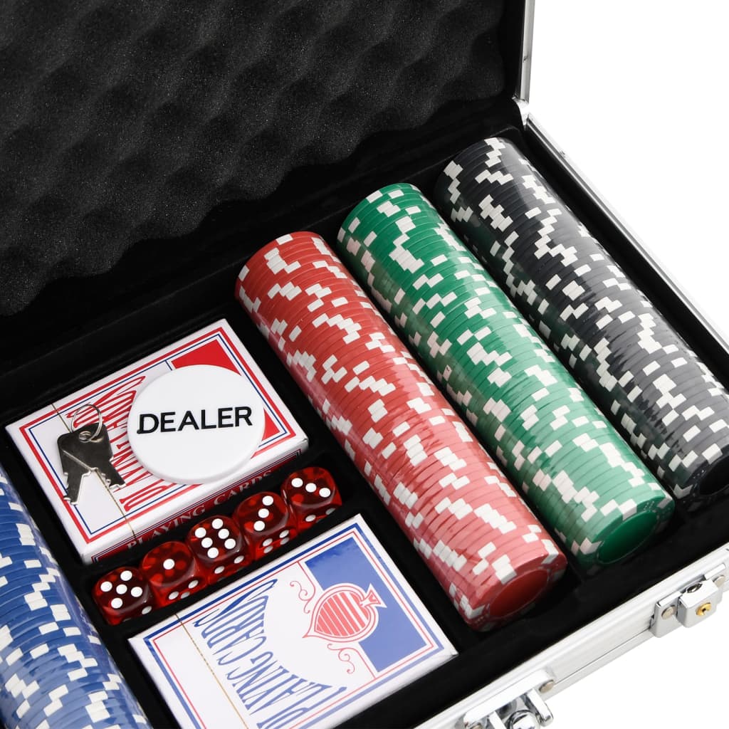 Poker chips set 300 pieces 11.5 g