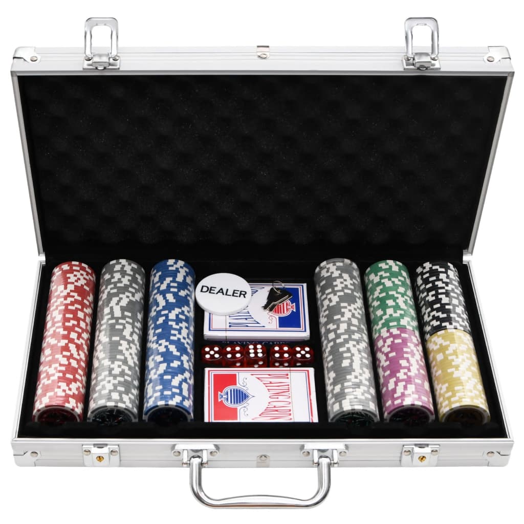 Poker chips set 300 pieces 11.5 g
