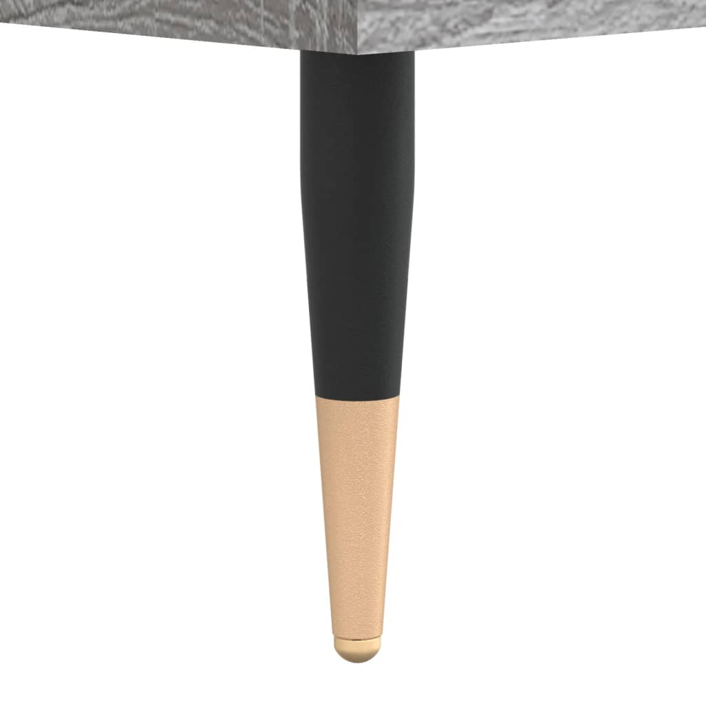Étagère à chaussures gris Sonoma 102x36x60 cm en bois