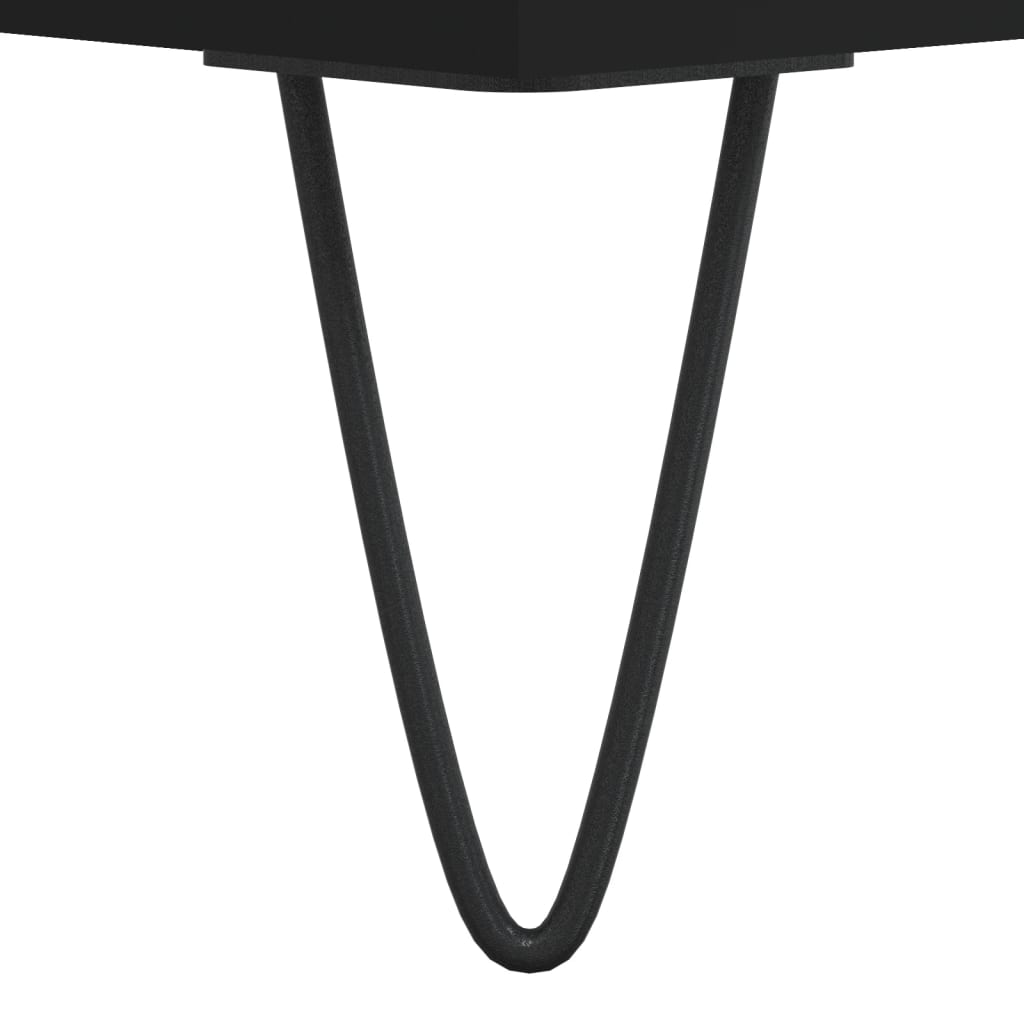 Étagère à chaussures noir 102x36x60 cm en bois