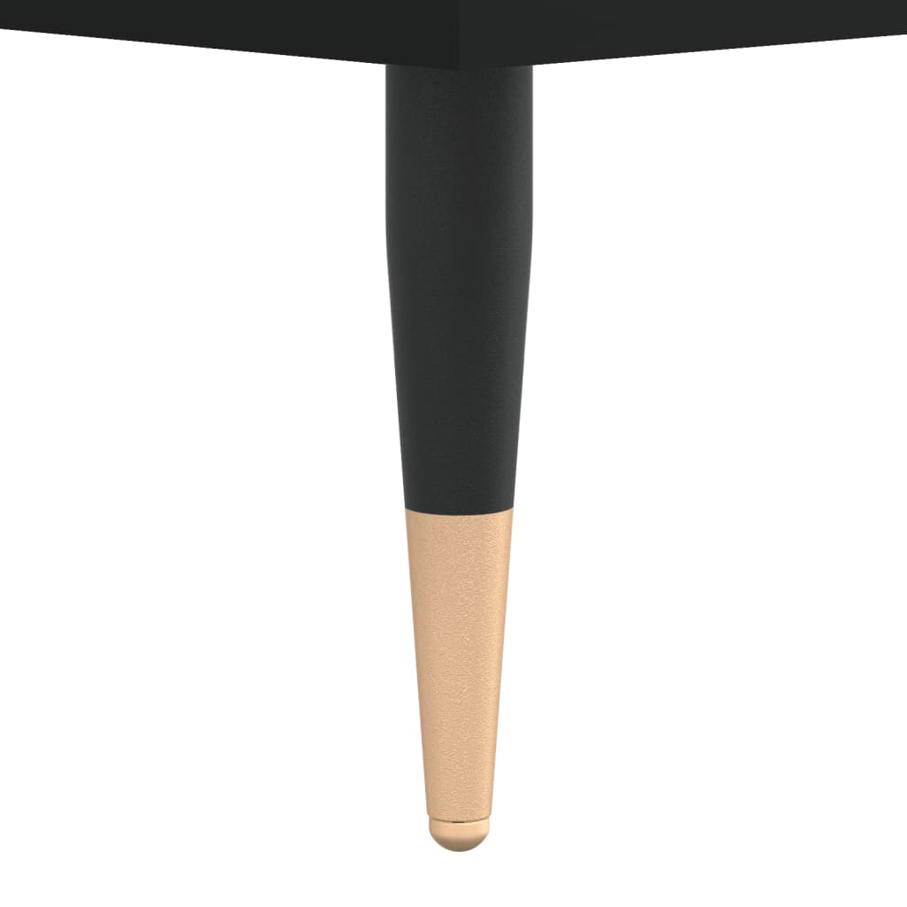 Étagère à chaussures noir 102x36x60 cm en bois