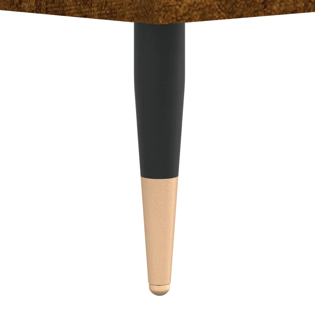 Étagère à chaussures chêne fumé 102x36x60 cm en bois