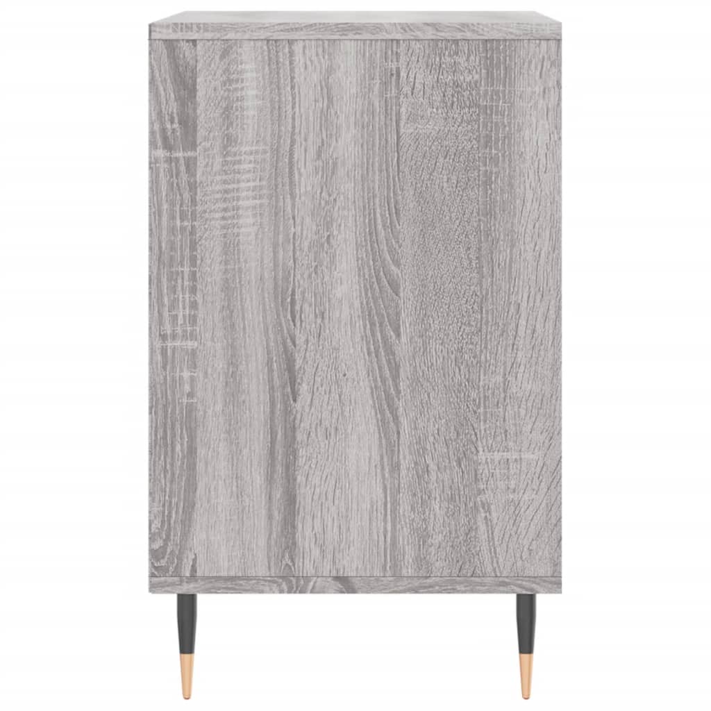 Étagère à chaussures gris Sonoma 102x36x60 cm en bois