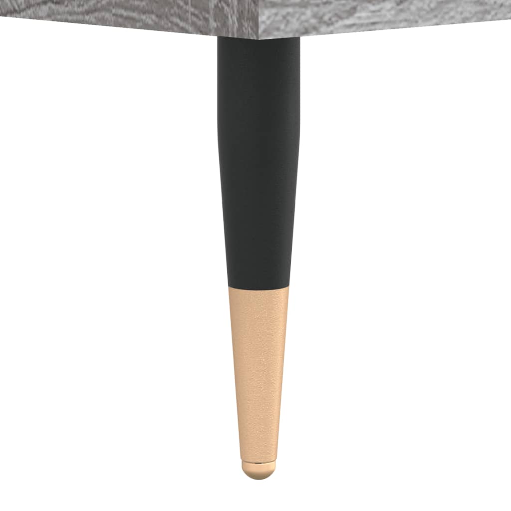 Étagère à chaussures gris Sonoma 102x36x60 cm en bois