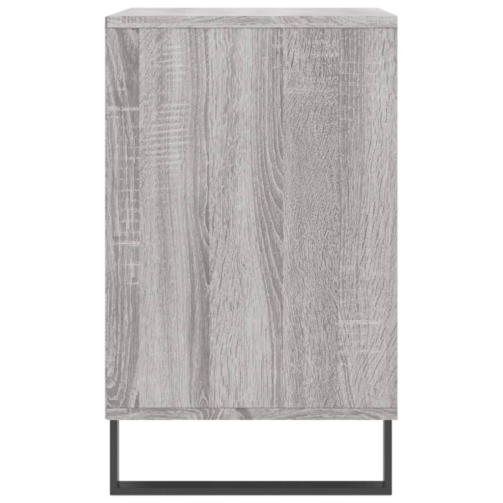 Étagère à chaussures gris Sonoma 102x36x60 cm en bois
