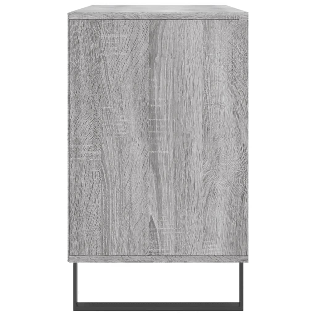 Étagère à chaussures gris Sonoma 102x36x60 cm en bois