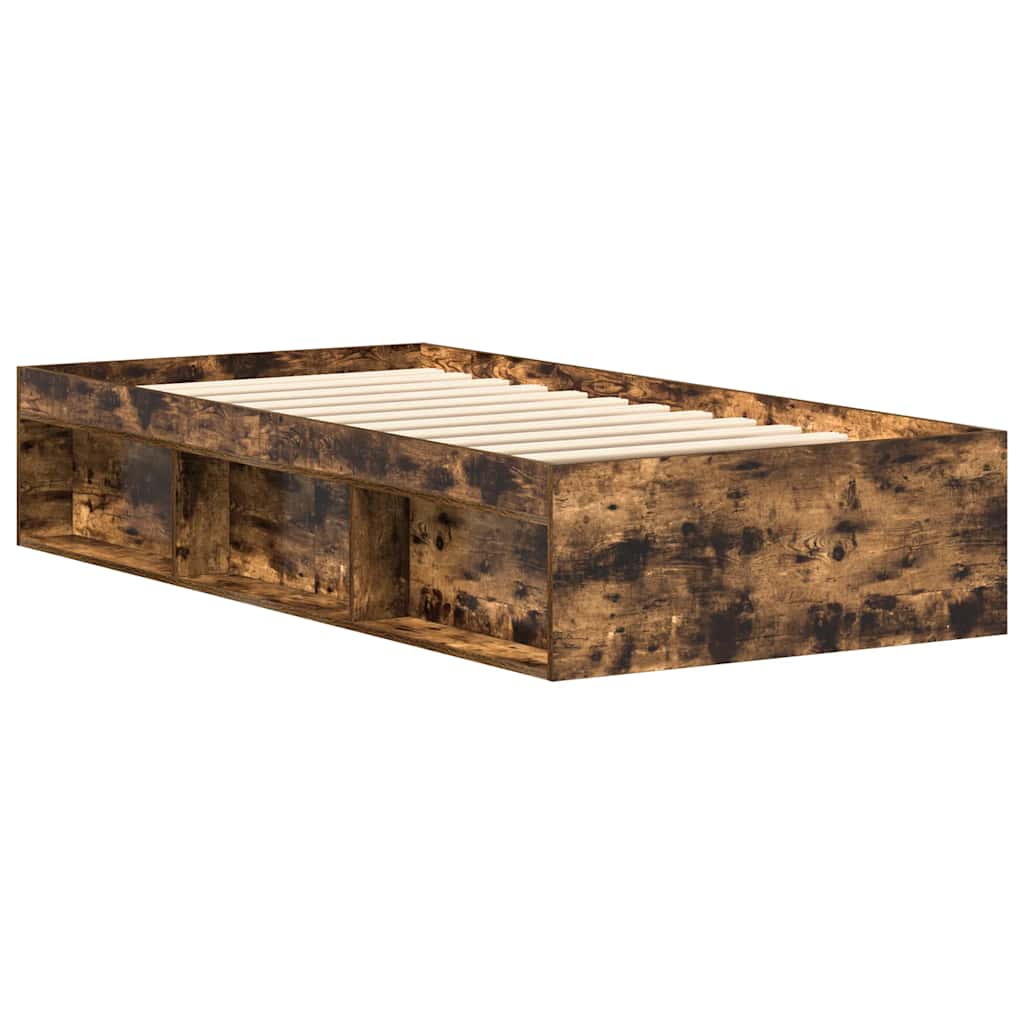Bettgestell Räuchereiche 90x200 cm