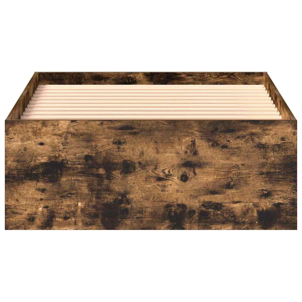 Bettgestell Räuchereiche 90x200 cm