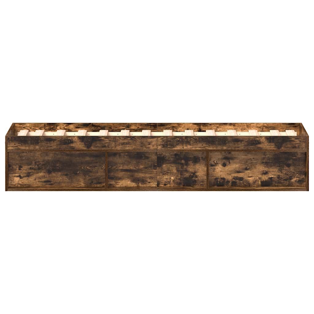 Bettgestell Räuchereiche 90x200 cm