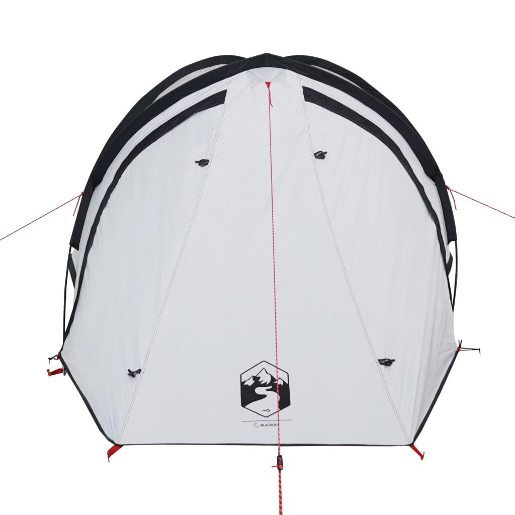 Tente de camping 2 personnes blanc 320x140x120 cm 185T taffetas