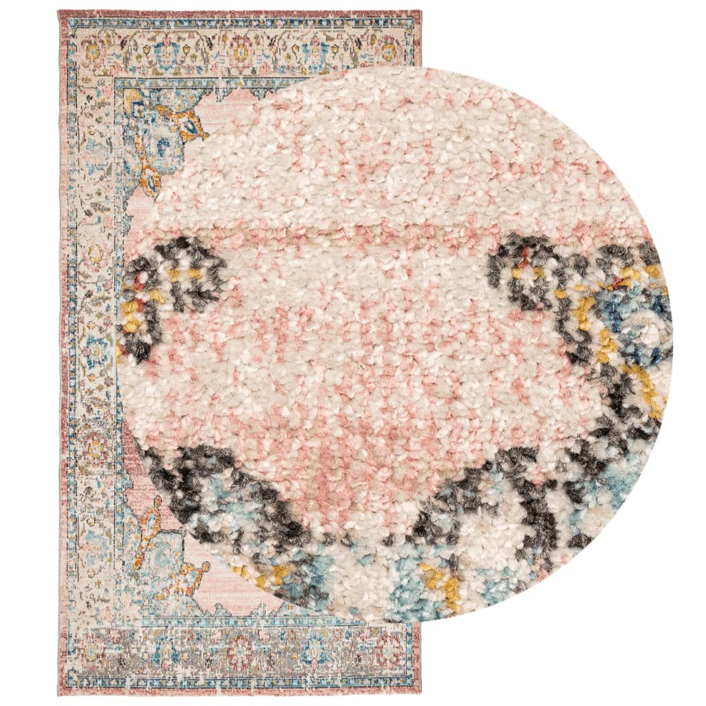 Teppich ARBIZU Indoor und Outdoor Vintage-Design 80x150cm