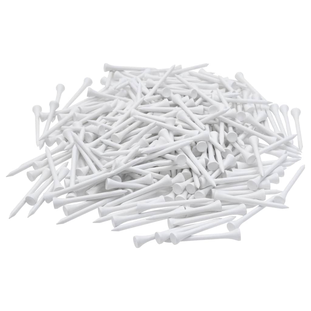 Golf tees 1000 pcs. White 83 mm bamboo