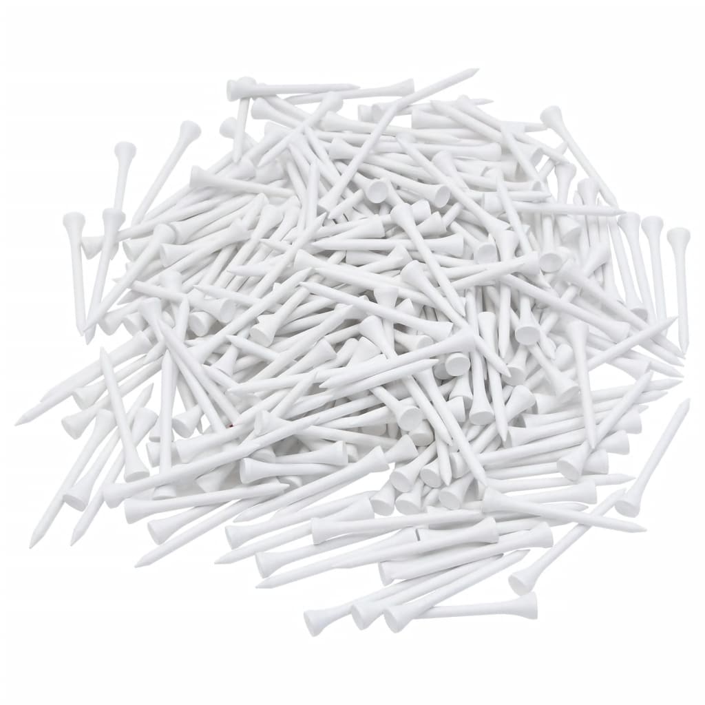 Golf tees 1000 pcs. White 83 mm bamboo