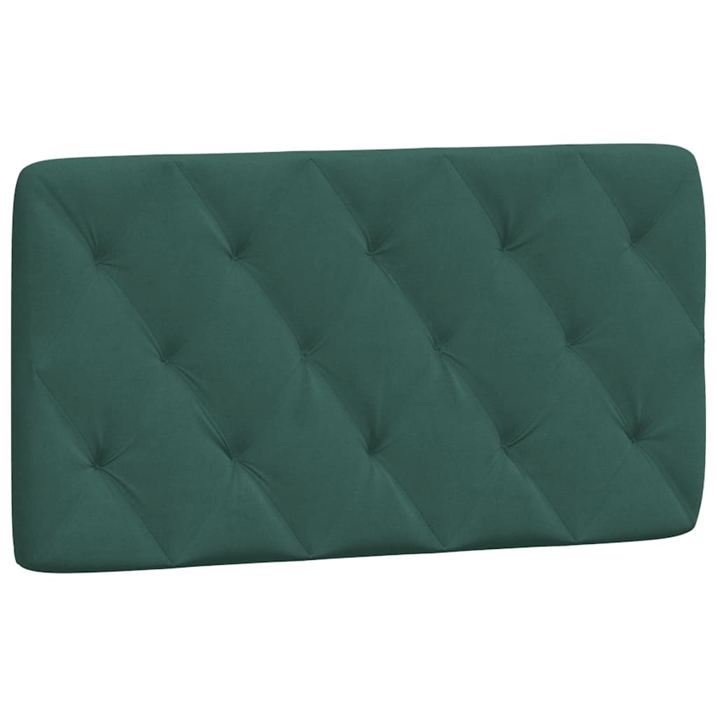 Bettgestell ohne Matratze Dunkelgrün 100x200 cm Samt