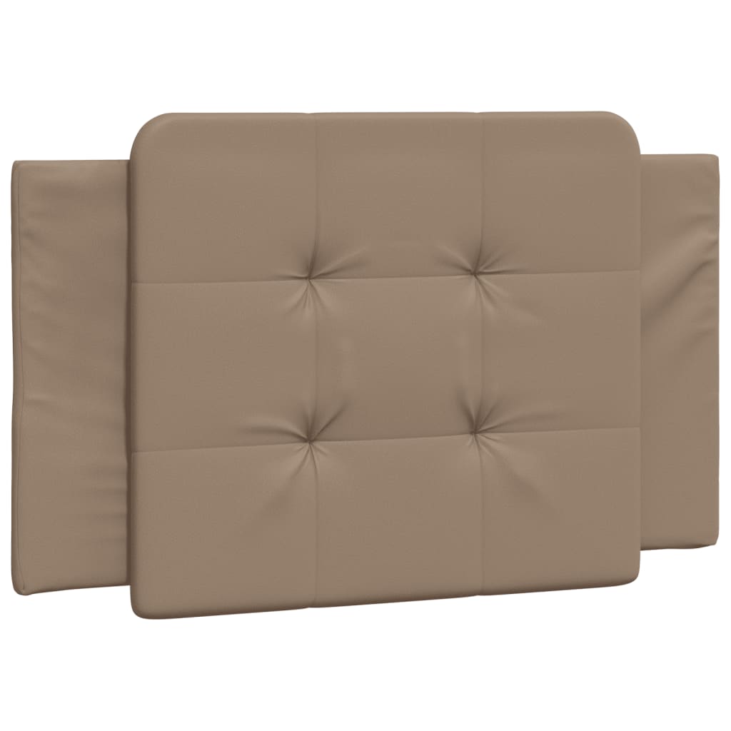 Bettgestell ohne Matratze "Zadar" Cappuccino-Braun 100x200 cm Kunstleder