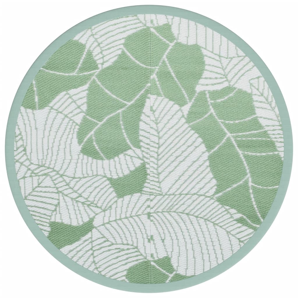 Outdoor-Teppich ARAKIL Grün Ø120 cm PP