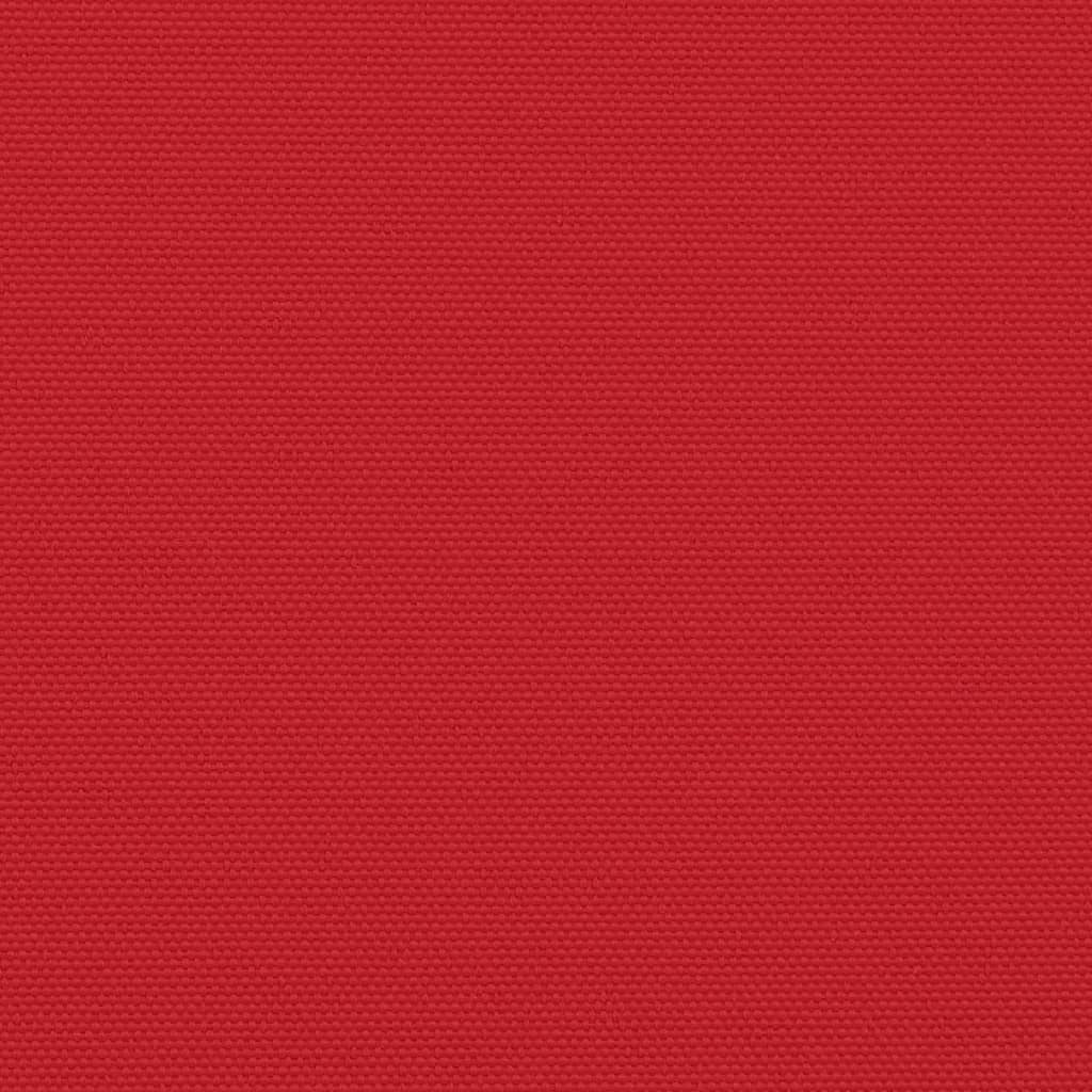 Seitenmarkise Ausziehbar Rot 220x1200 cm