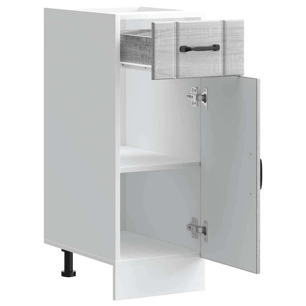 Küchen-Unterschrank Lucca Grau Sonoma Holzwerkstoff