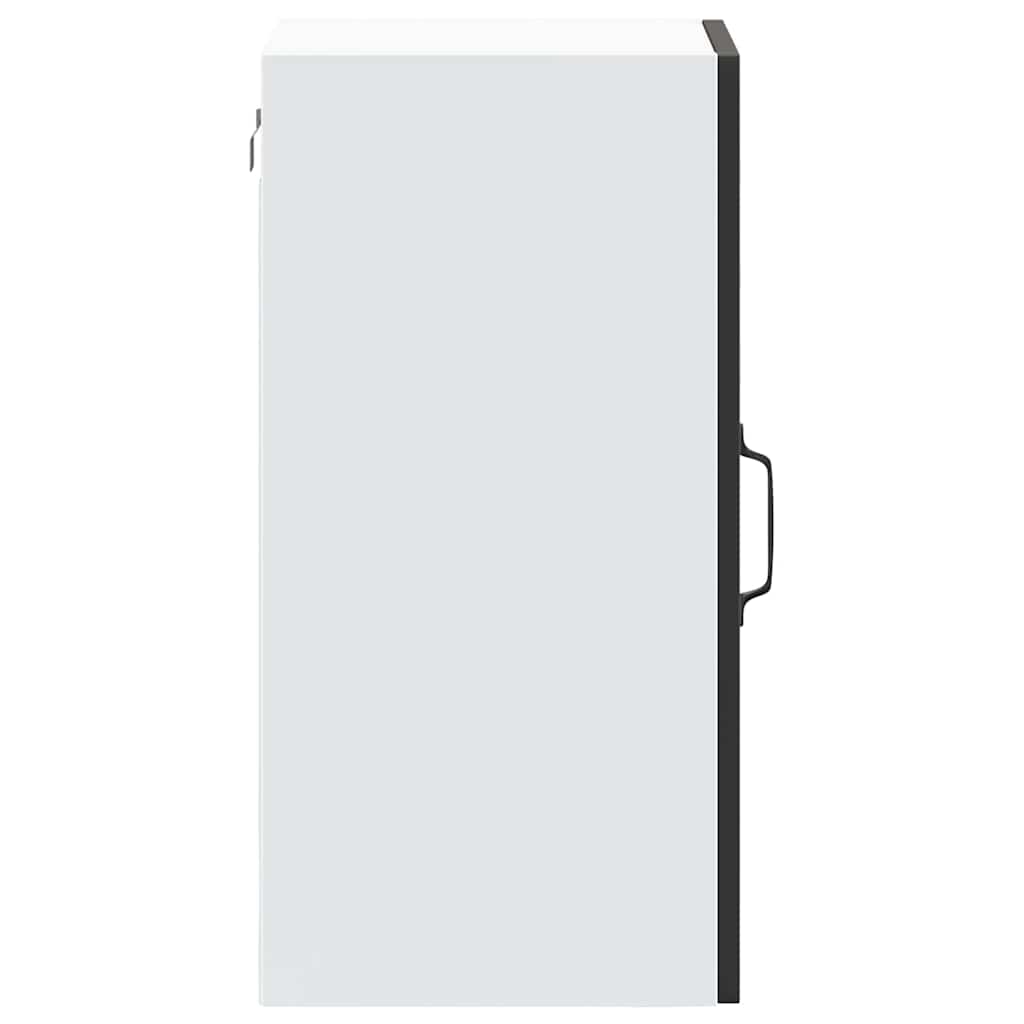 Küchen-Hängeschrank mit Glastür Lucca Schwarz