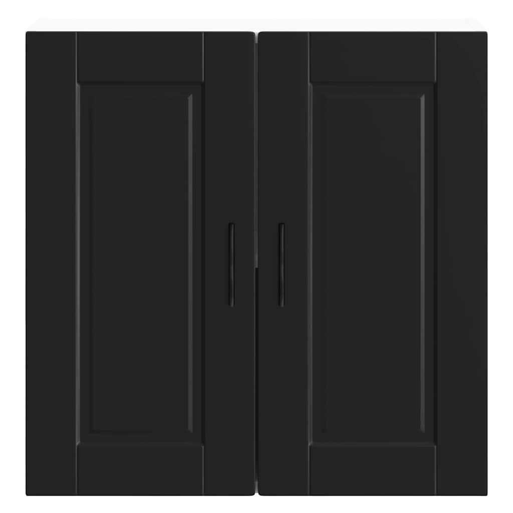 Küchen-Hängeschrank Porto Schwarz Holzwerkstoff