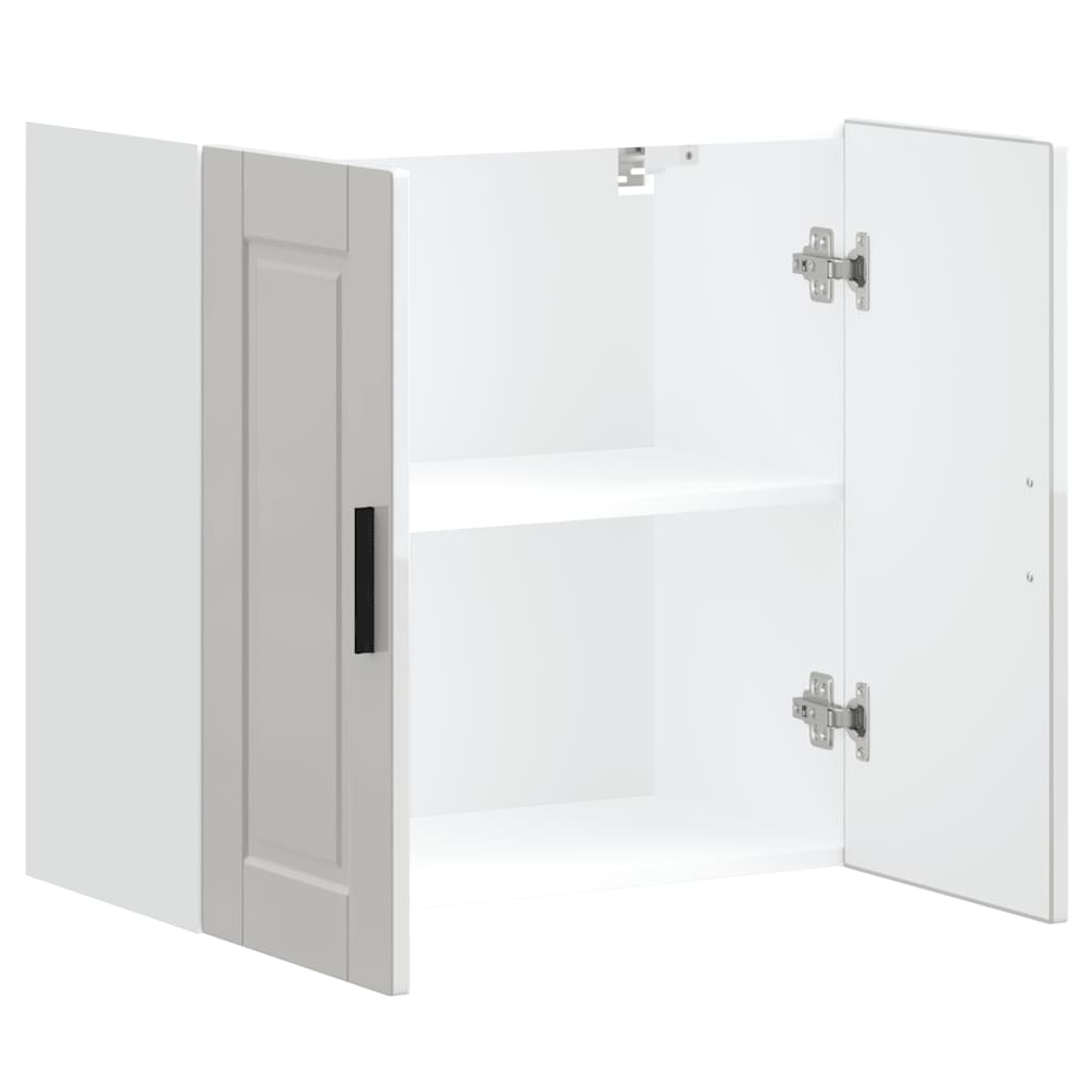 Küchen-Hängeschrank Porto Hochglanz-Weiß Holzwerkstoff