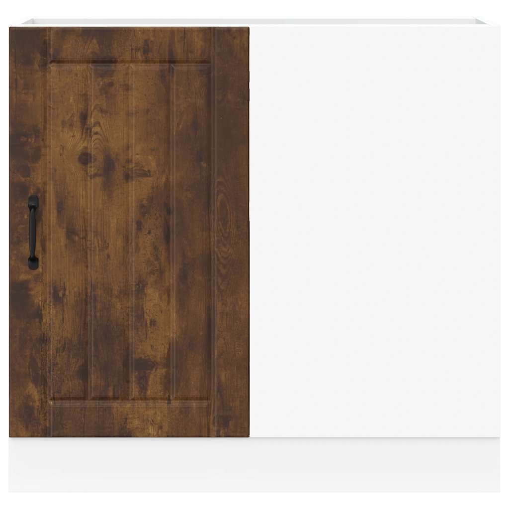 Küchenunterschrank Lucca Räuchereiche Holzwerkstoff