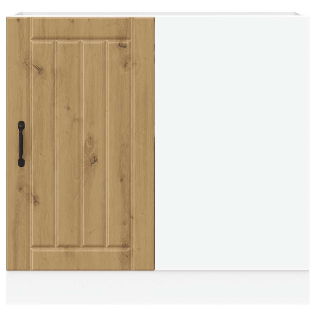 Küchenunterschrank Lucca Artisan-Eiche Holzwerkstoff