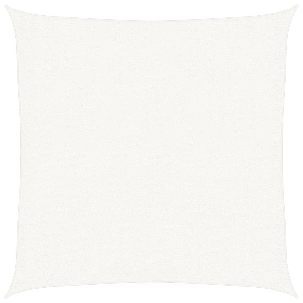 HDPE square awning 3.6 x 3.6 m white