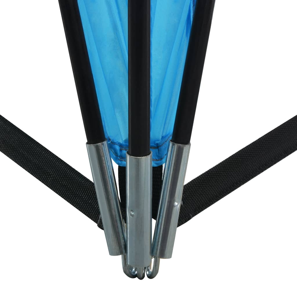 Dome pavilion 450x450x265 cm light blue