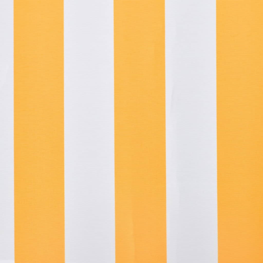 Markisenbespannung Canvas Orange & Weiß 450x300 cm
