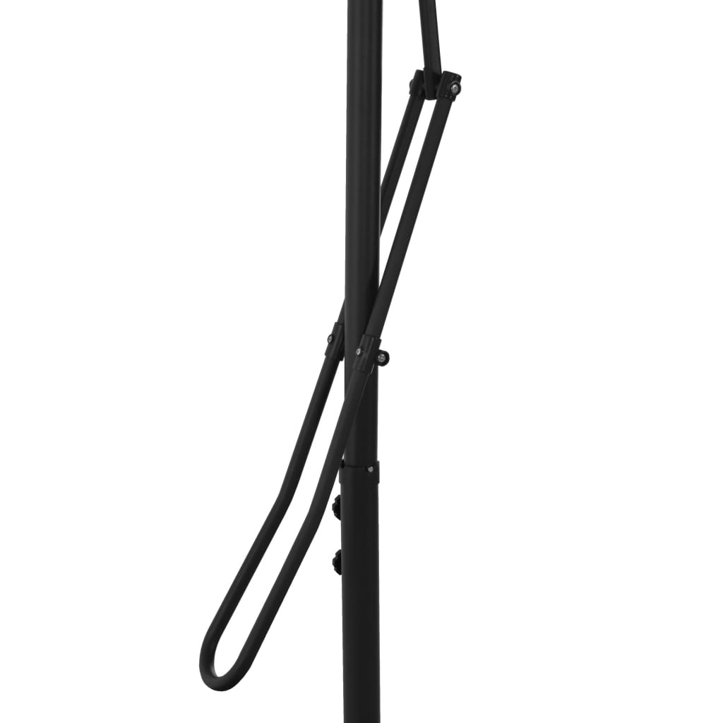 Parasol with steel pole 300 cm anthracite