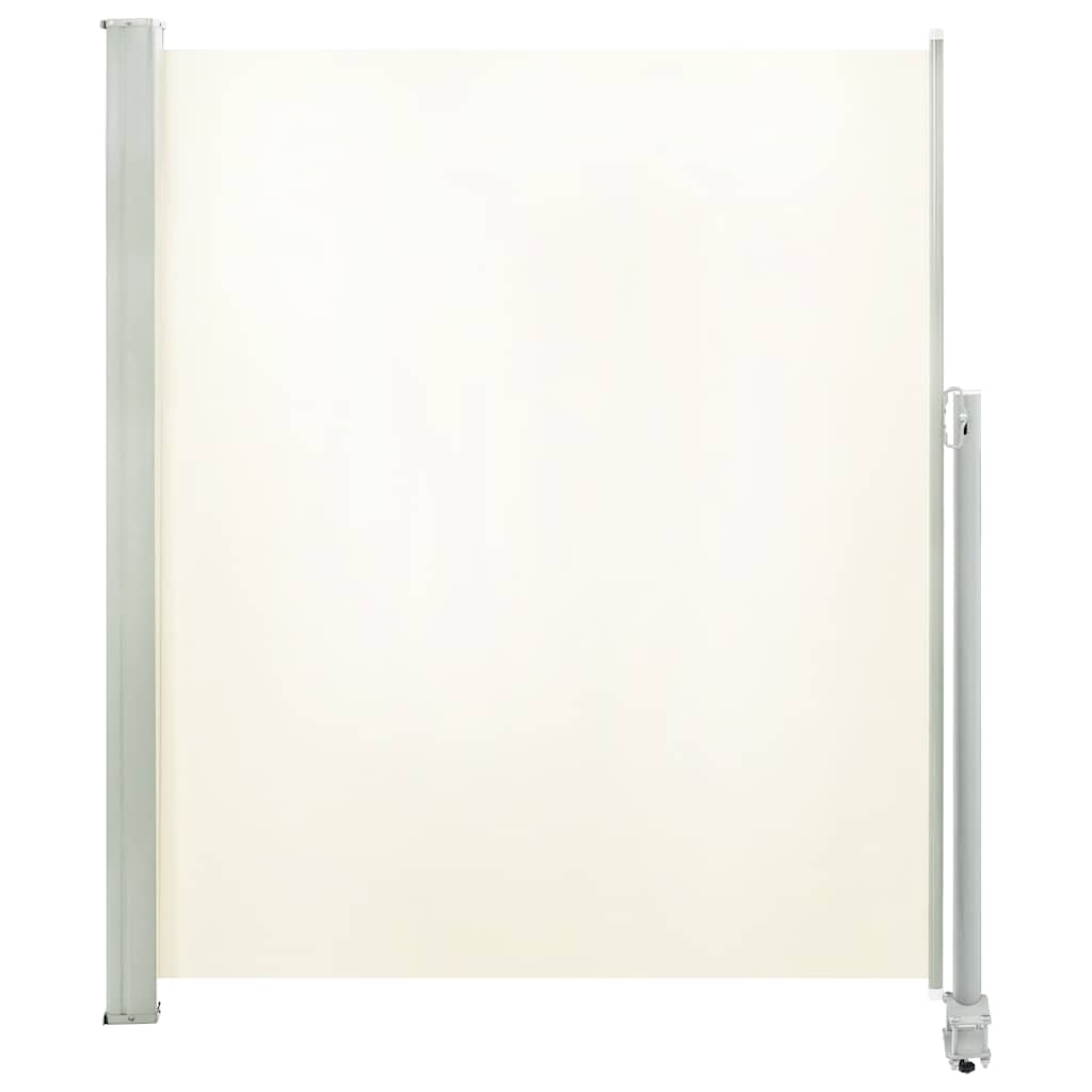 Ausziehbare Seitenmarkise 160x300 cm Creme