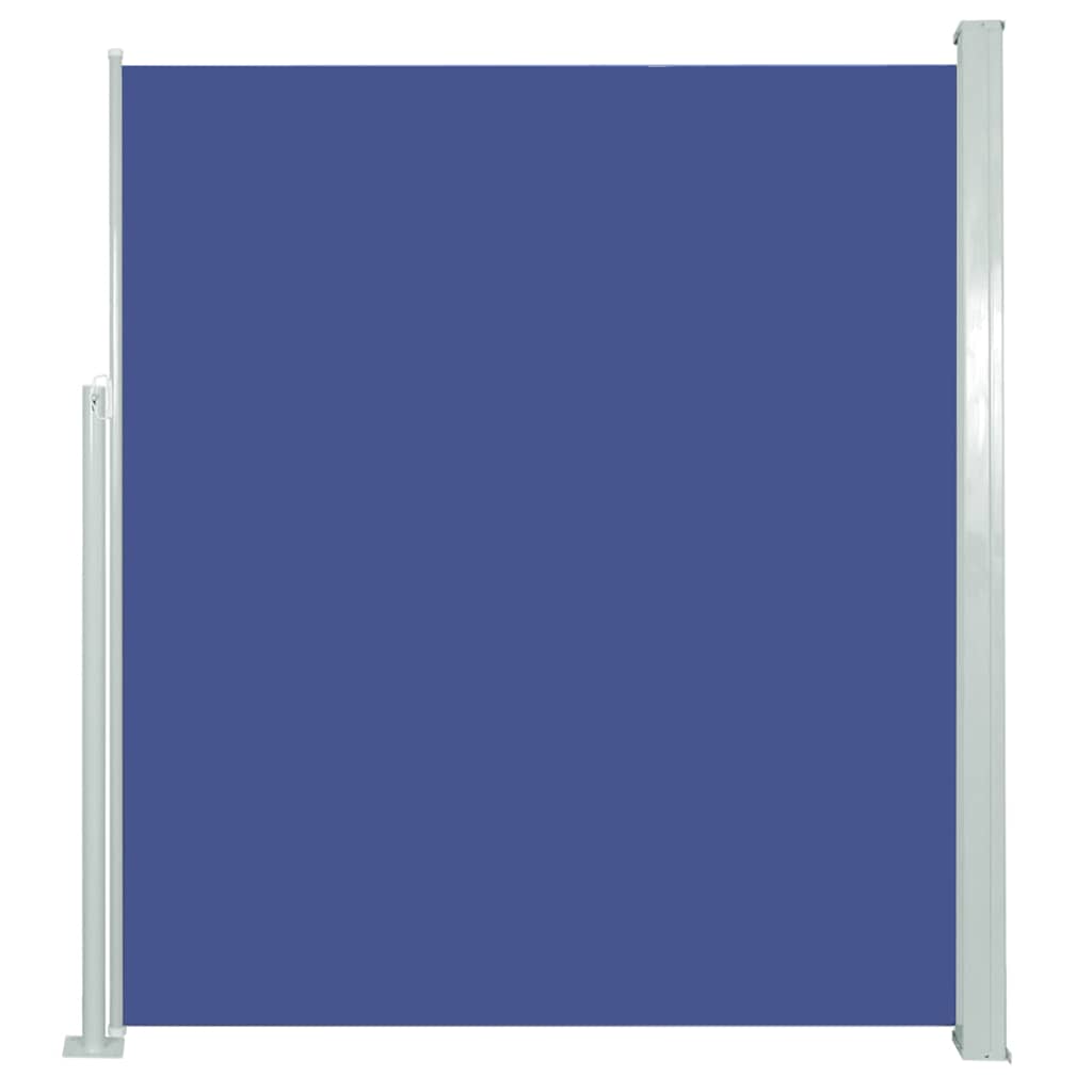 Ausziehbare Seitenmarkise 120x300 cm Blau