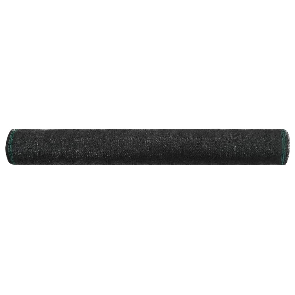 Écran de tennis HDPE 1x100 m noir