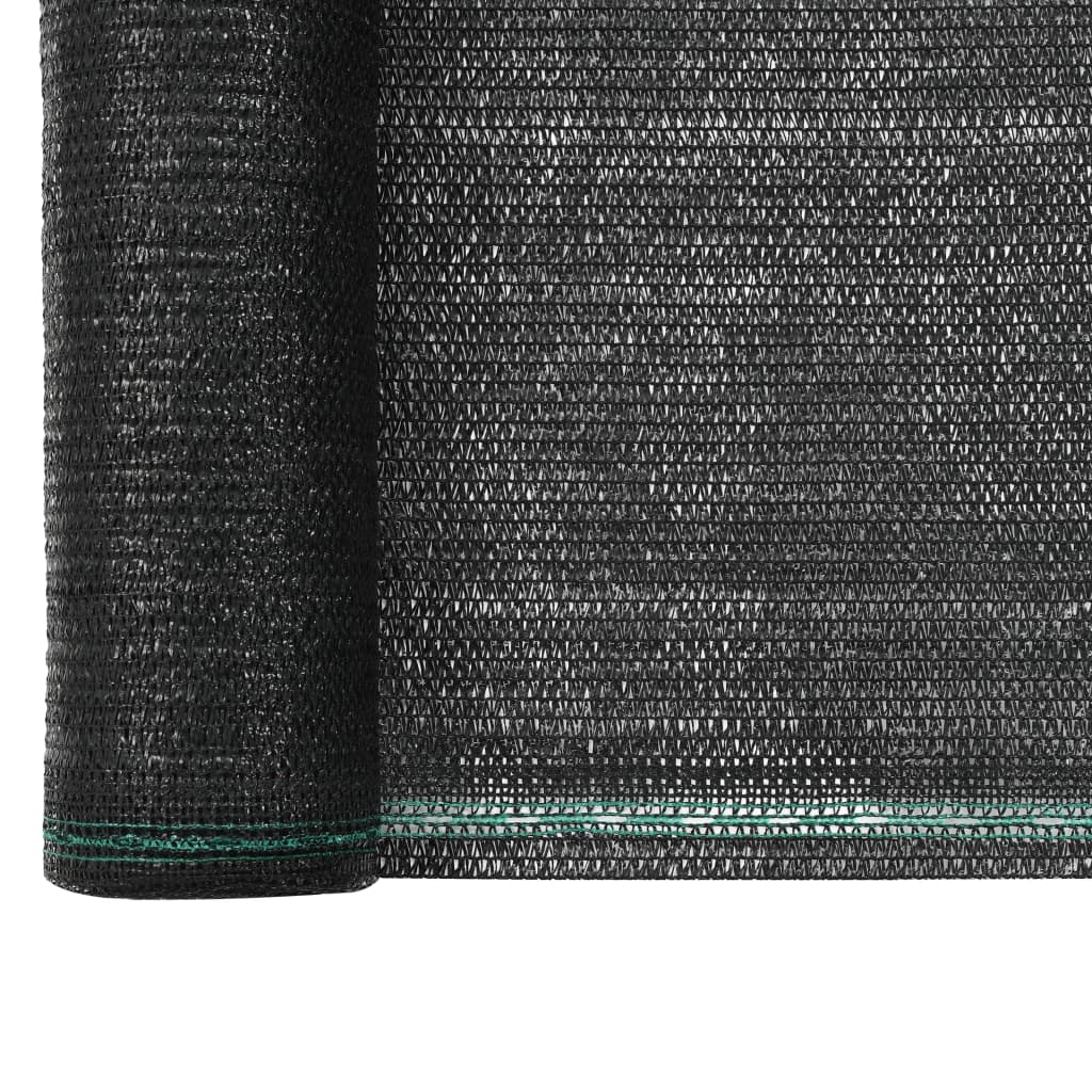 Tennis screen HDPE 1.4x25 m black