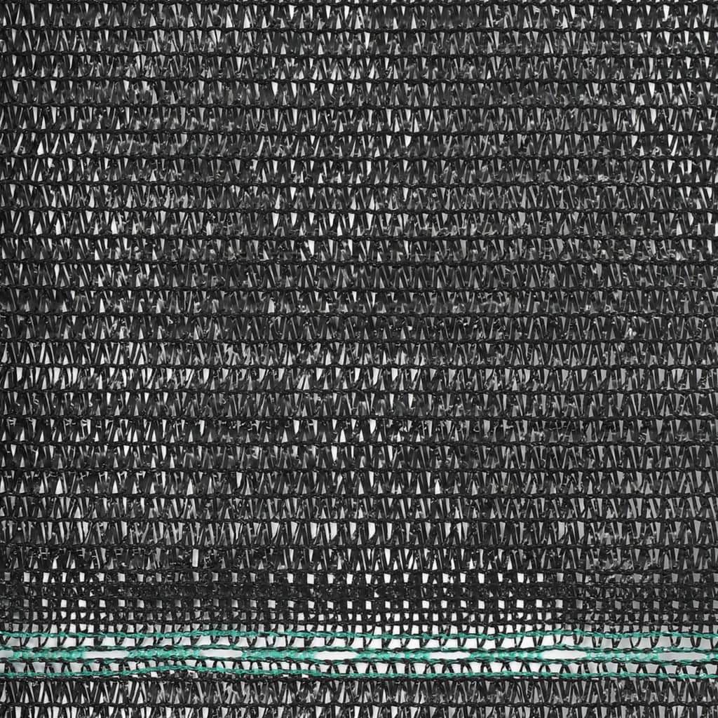 Tennis screen HDPE 1.4x25 m black