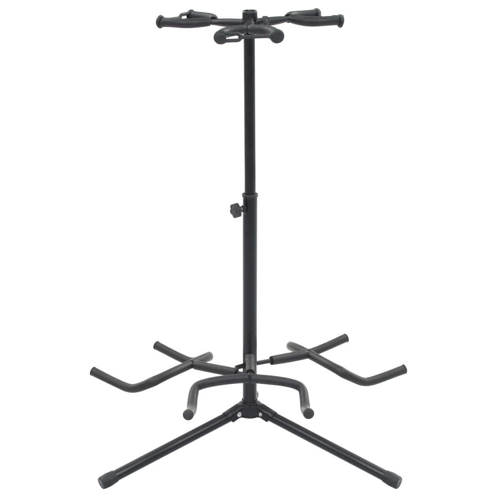 Support de guitare en acier noir