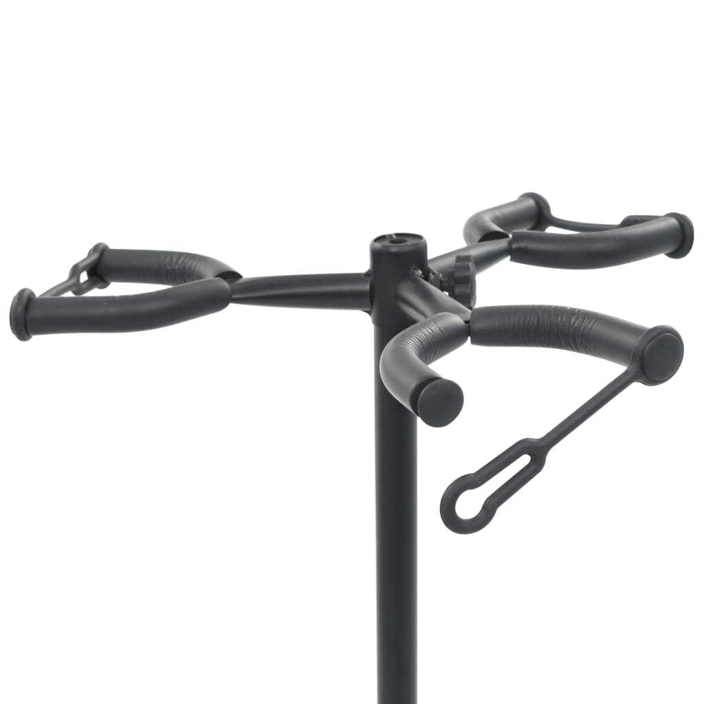 Support de guitare en acier noir