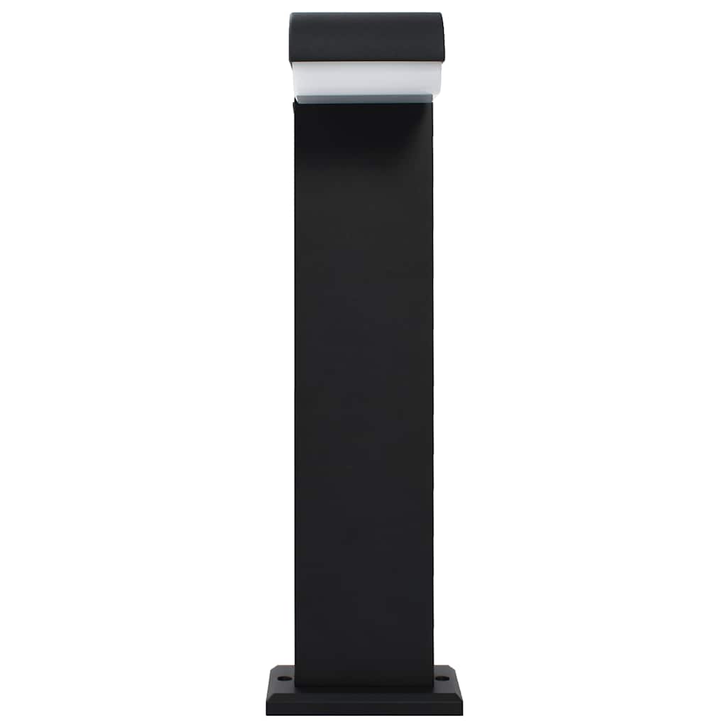 Garden light LED 9 W black oval