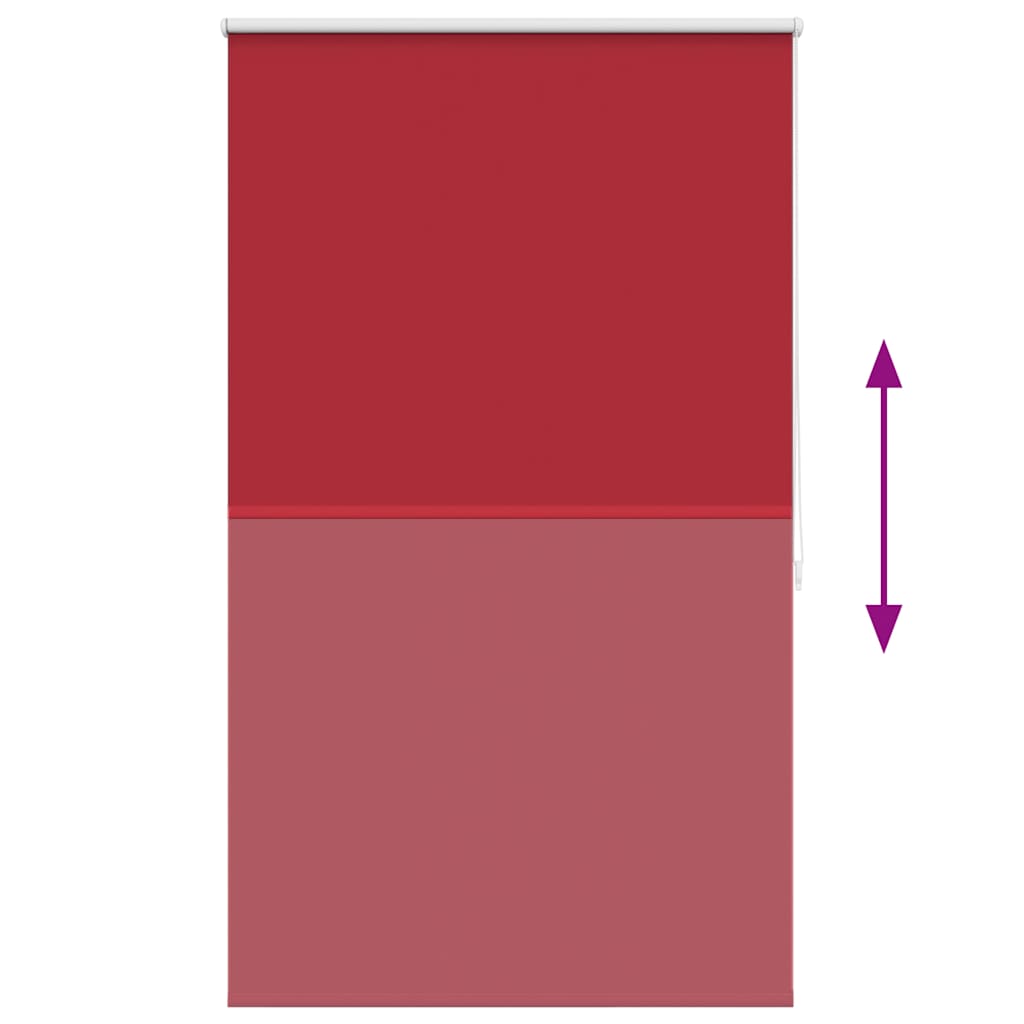 Verdunkelungsrollo 80 x 175 cm rot