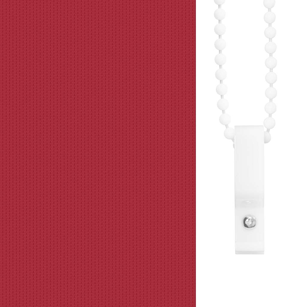 Verdunkelungsrollo 80 x 175 cm rot