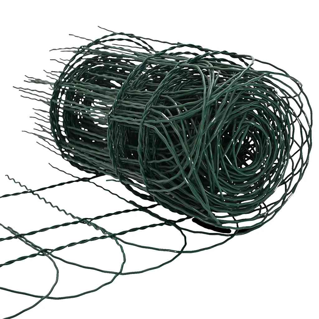 Beetzaun Pulverbeschichtetes Eisen 10x0,4 m