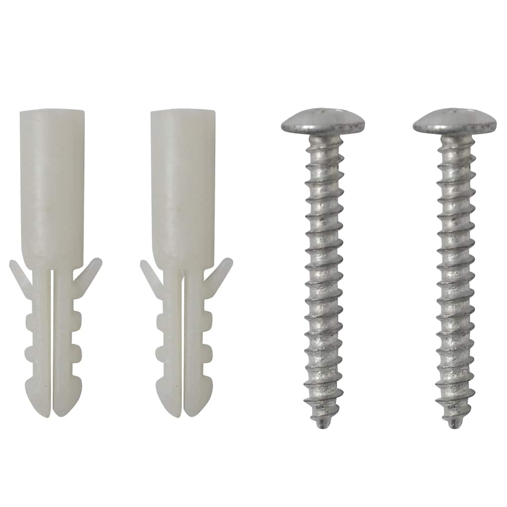 LED wall light stainless steel radiating downwards cone shape