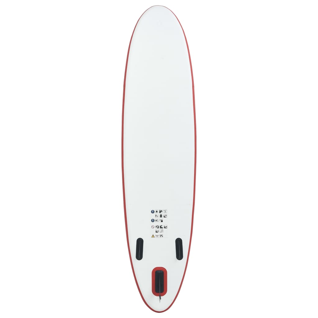 Stand Up Paddle Board SUP Inflatable Red and White