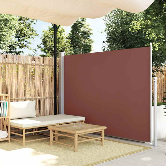 Store latéral extensible 160x300 cm marron