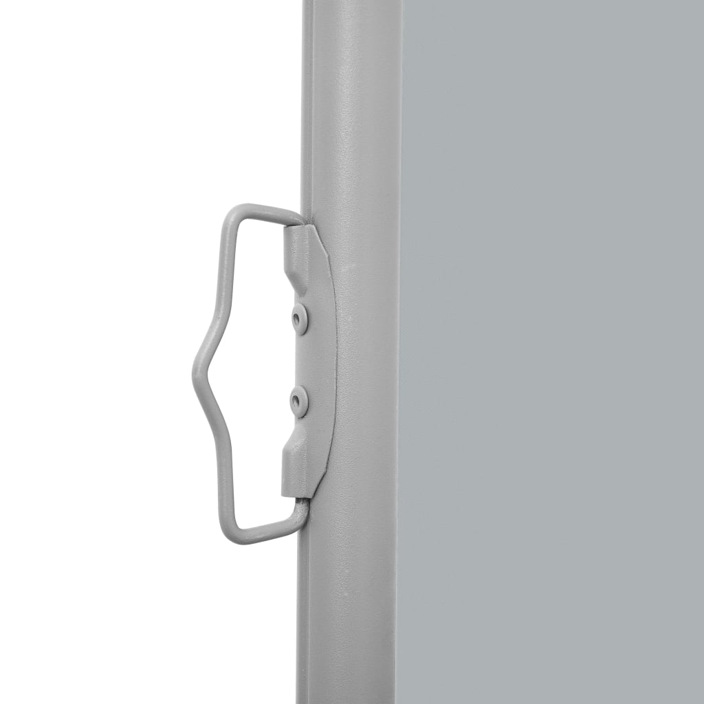 Store latéral extensible 160x600 cm gris