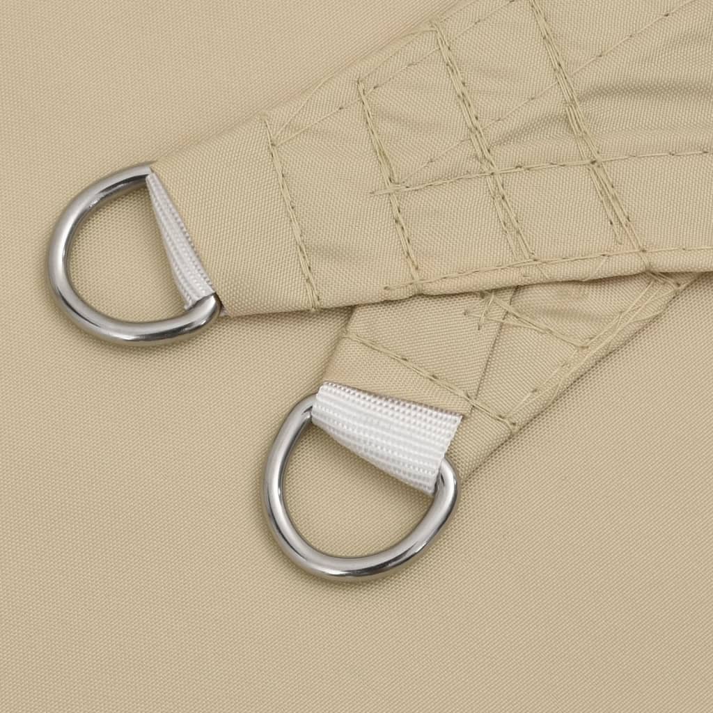 Awning Oxford fabric square 3.6x3.6 m beige
