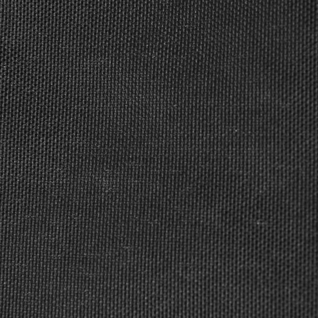 Sun sail Oxford fabric triangular 5x5x5 m anthracite