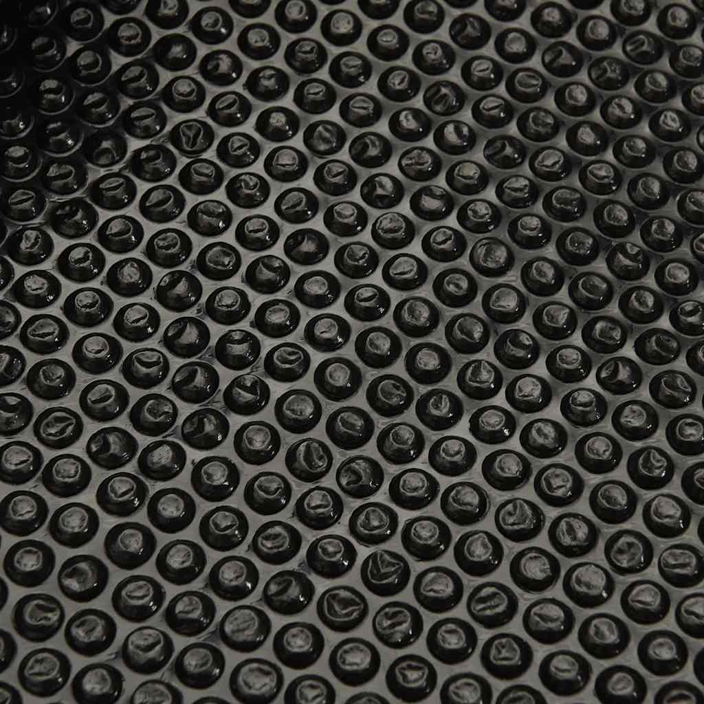 Couverture de piscine noire 260x160 cm PE